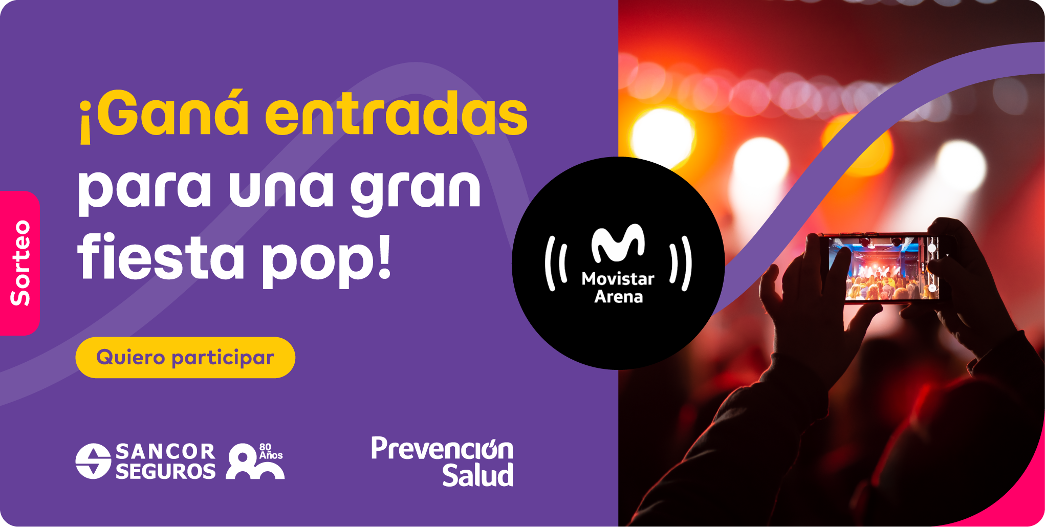 Gan&aacute; tu lugar en el Movistar Arena &iexcl;Sent&iacute; en vivo los himnos del rock nacional!